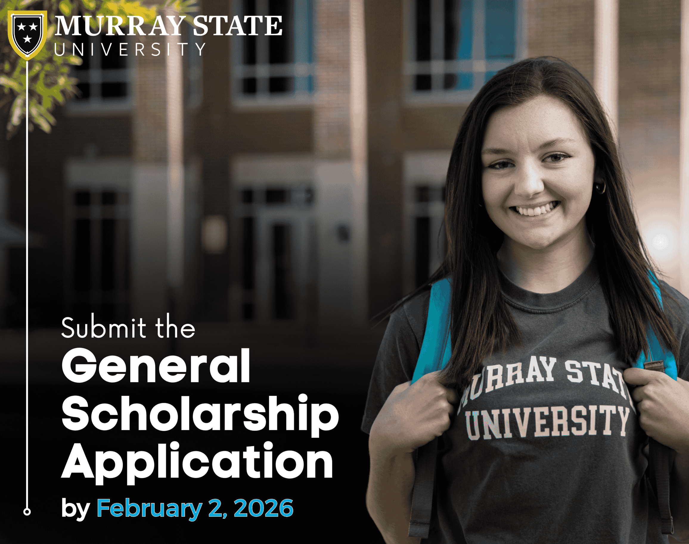 Complete Scholarship Application by Februrary 2, 2026