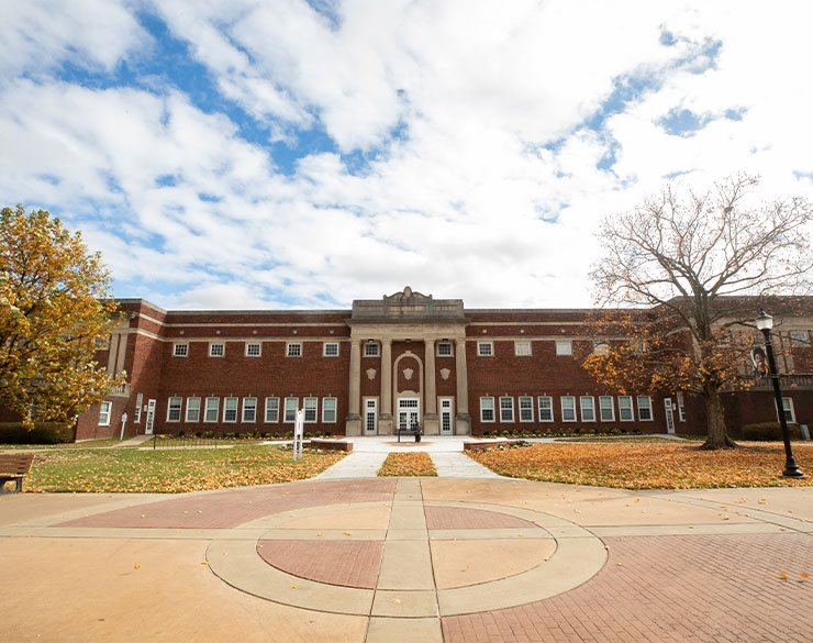 Exterior of Carr Hall