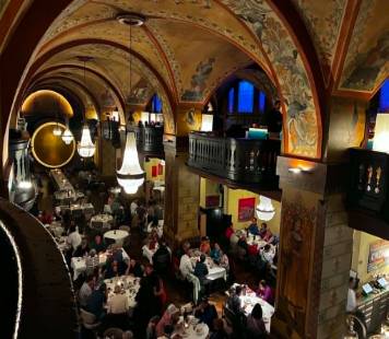Dinner at former granary