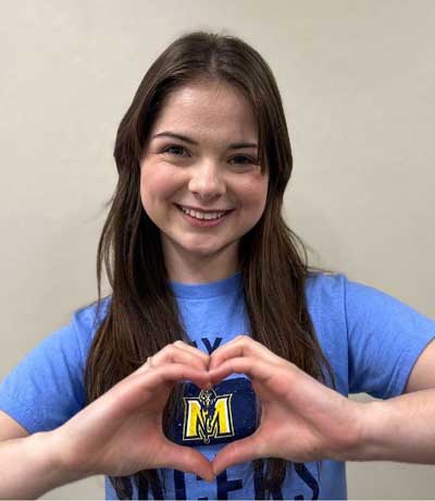 Audrey Hart, Murray State student
