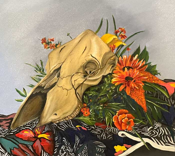 painting by Murray State student Fife 
