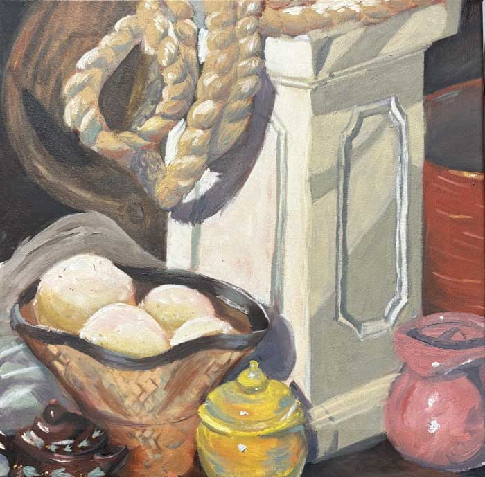 painting by Murray State student Bryce Drake