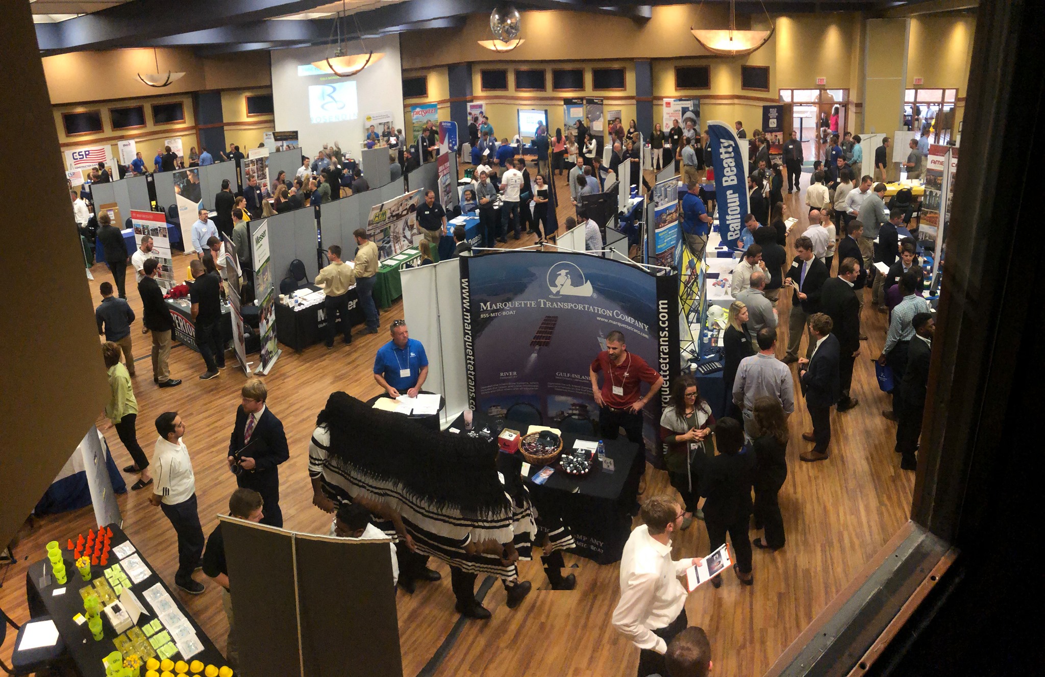 View of Career Fair