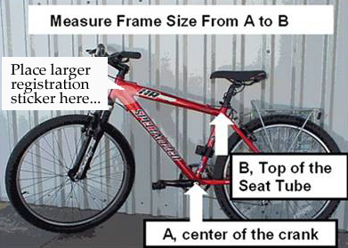 bicycle frame measurements