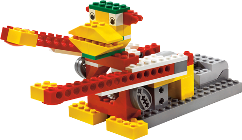 LEGO WeDo robotics monkey