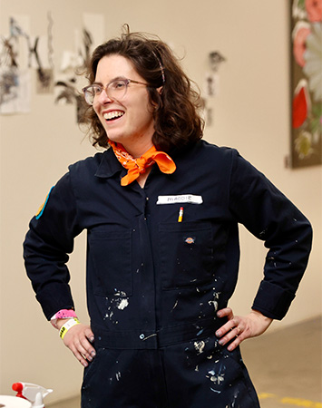 Madeline Bartley is a Murray State printmaking alum. 