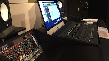 A Pro Tools studio for students enrolled in audio recording courses.