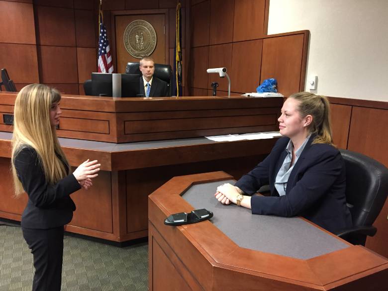Mock Trial in Court