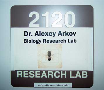 Arkov Lab Sign