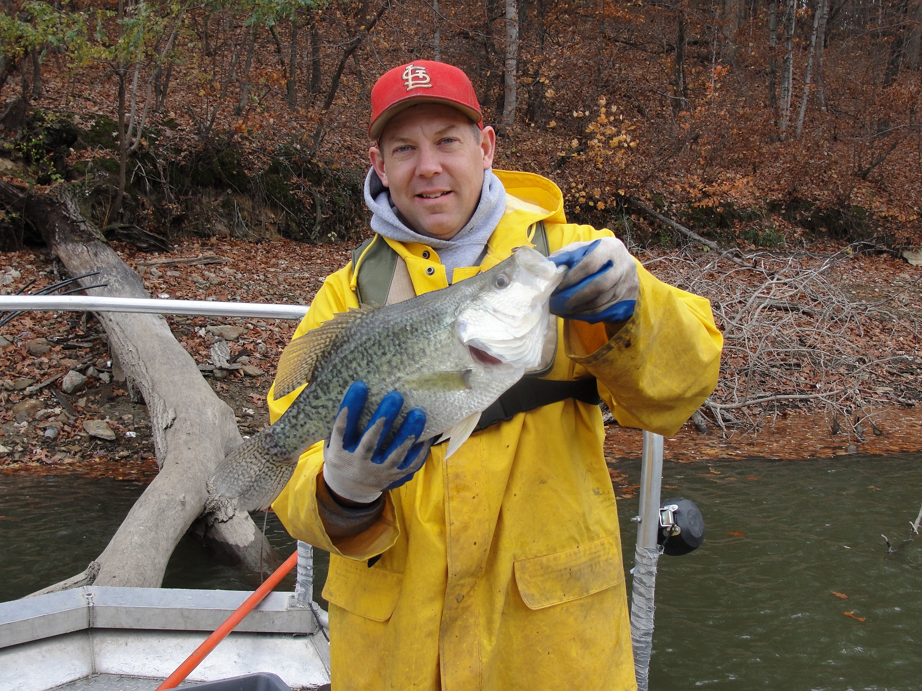Me with hybrid crappie