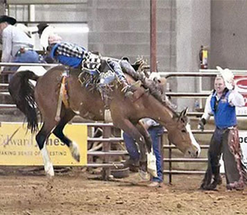 Bareback Bronc Riding Event