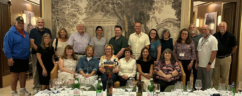 Group photo of the 2025 Italy trip