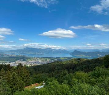 Mountain View of Lakes