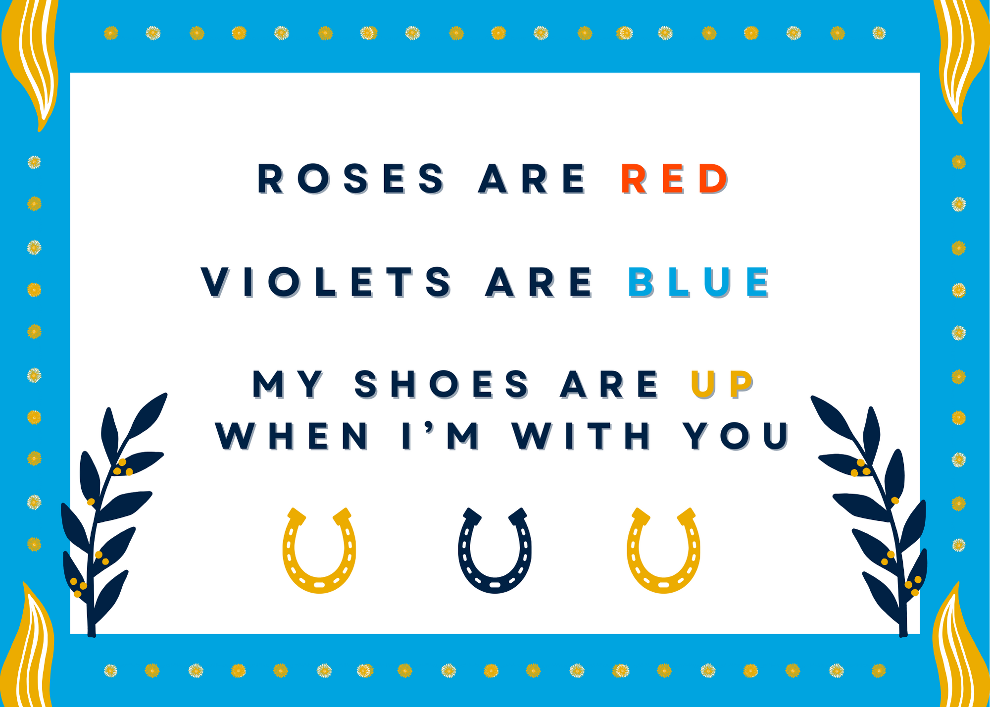 My Shoes are Up eCard