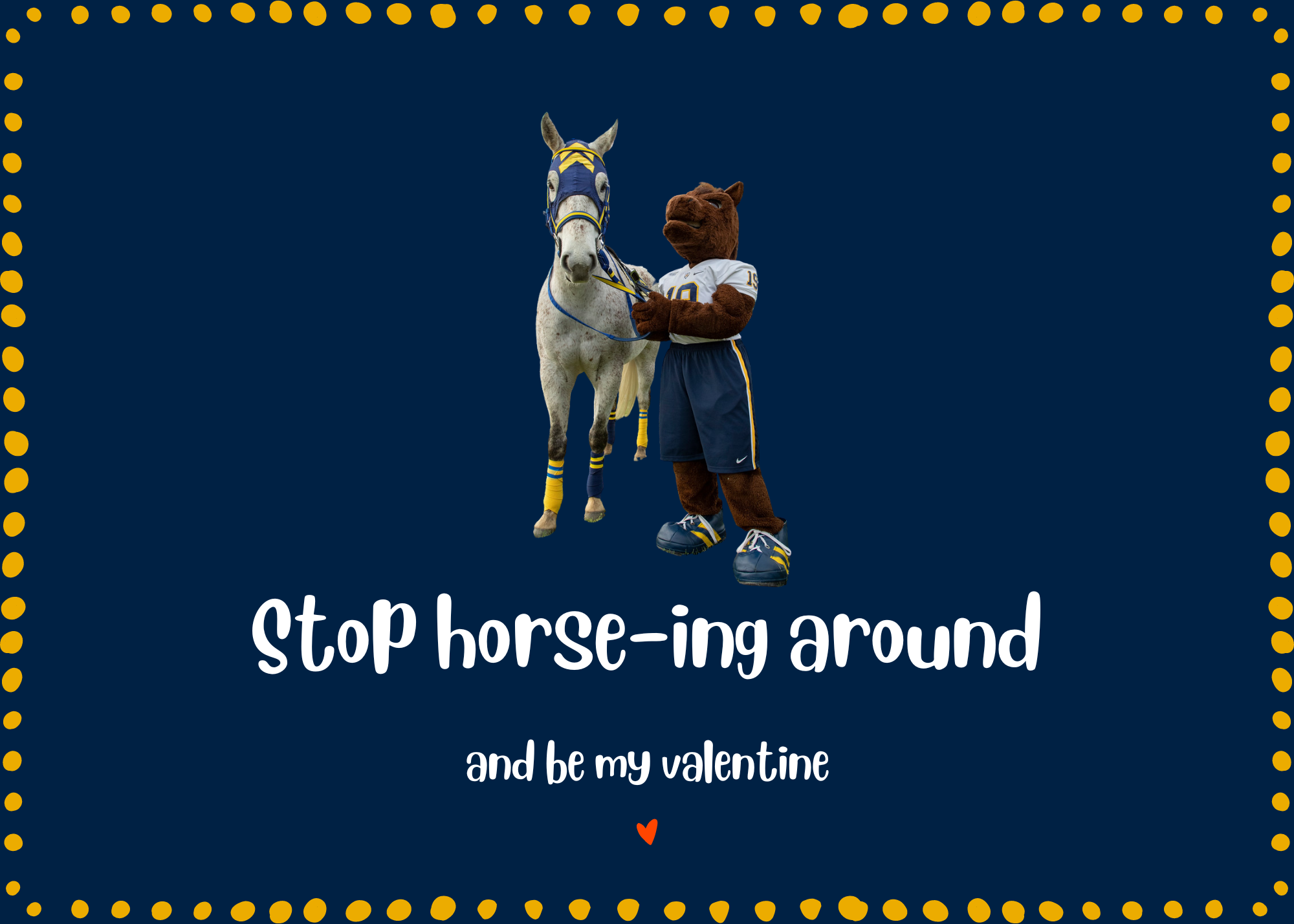 Stop Horsing eCard