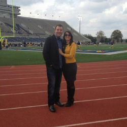 Lacey and Ryne Salyer at Homecoming