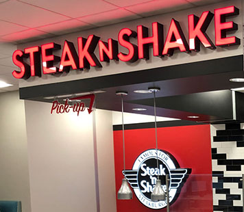 Steak n' Shake sign