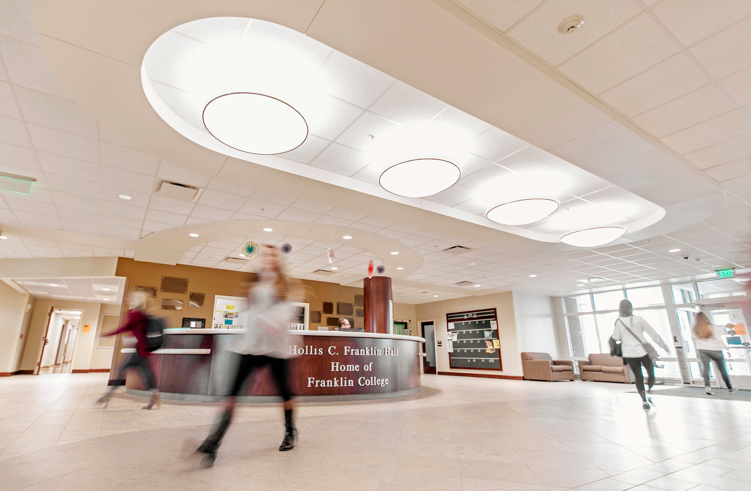 Franklin first floor front desk