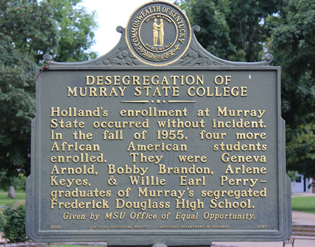 Historical Marker near Pogue Library