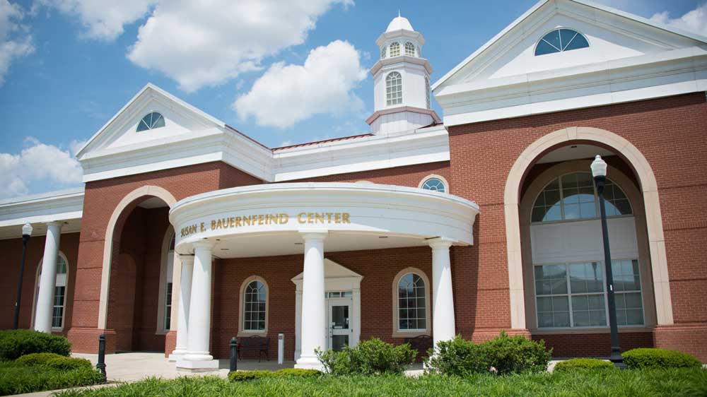exterior of the Susan E. Bauernfeind Wellness Center