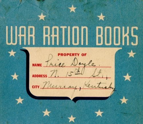 War ration card