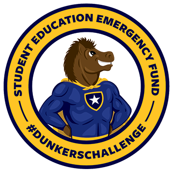 Dunkers challenge student education emergency fund logo