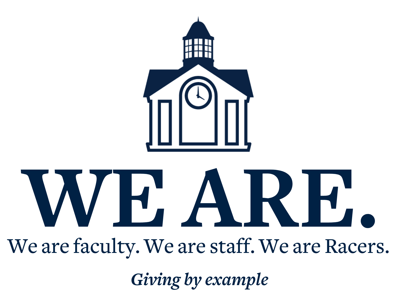 we are campaign website logo