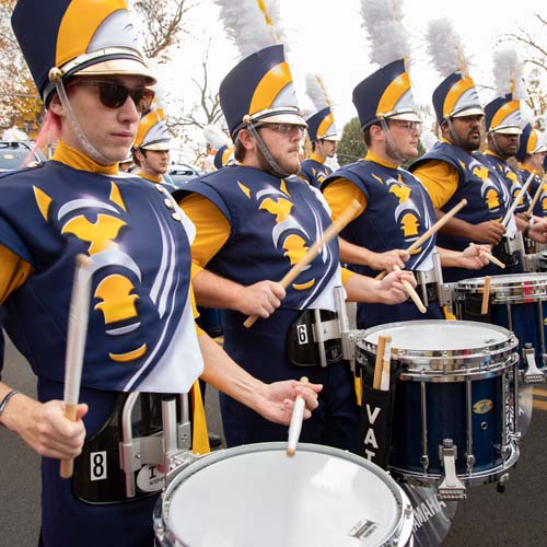 Racer Band drum line