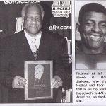 First African-American athlete, Dennis Jackson
