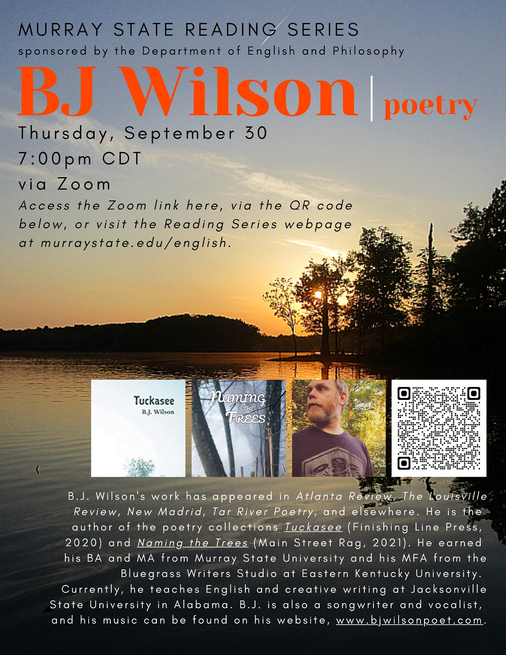 BL Wilson reading series