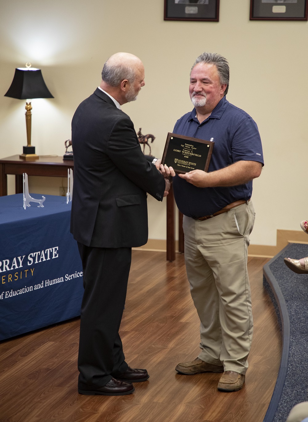 Outstanding High School Teacher: Cory Westerfield, Marshall County High School