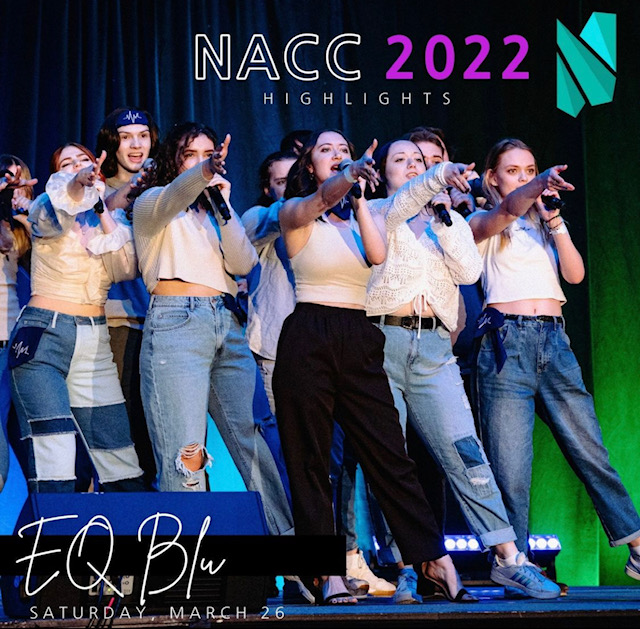 EQ Blu at NACC flyer