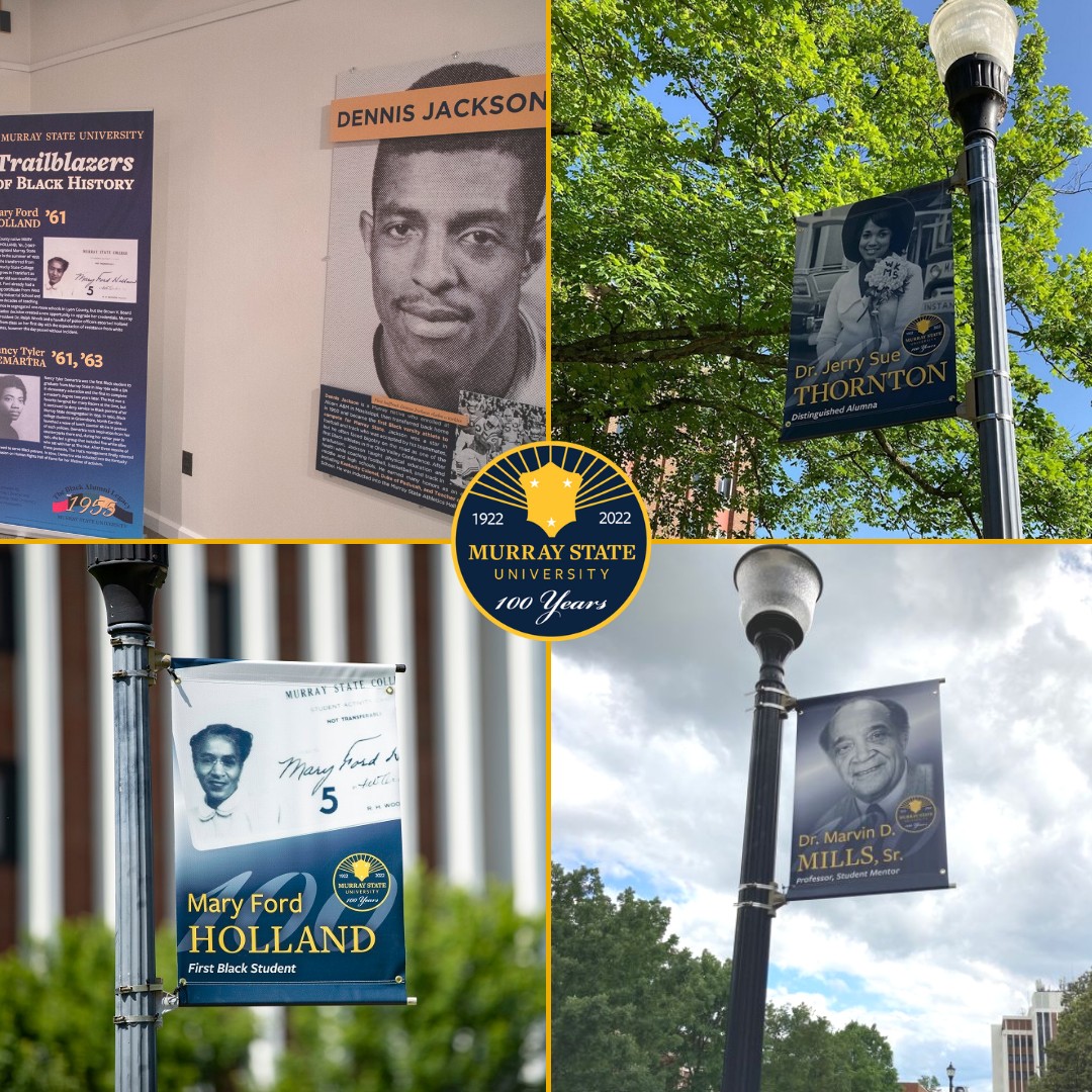 Juneteenth collage of Murray State influential people