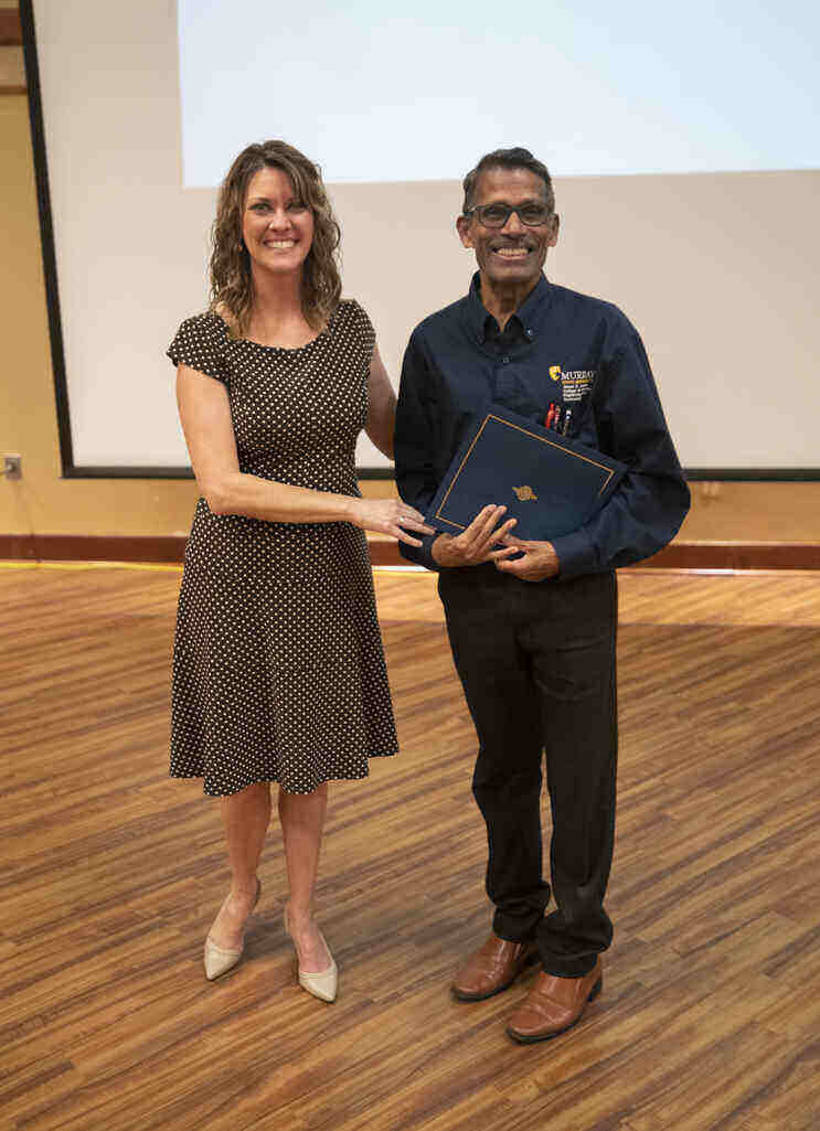 Dr. Elise Kieffer and Dr. Bommanna Loganathan