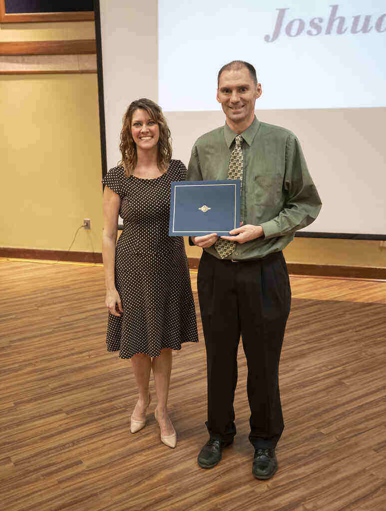 Dr. Elise Kieffer and Dr. Joshua Ridley