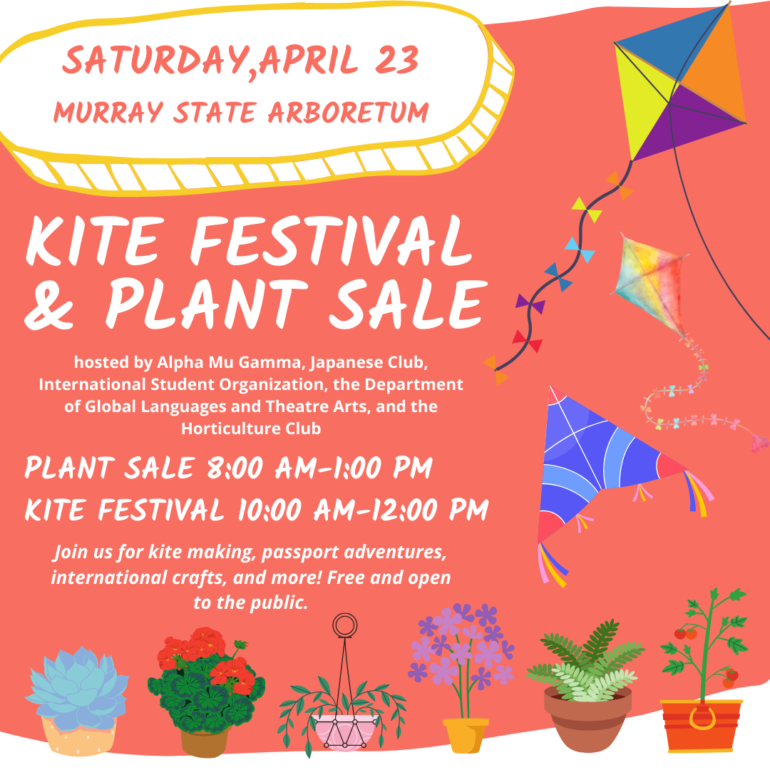 Kite festival and Plant sale flyer