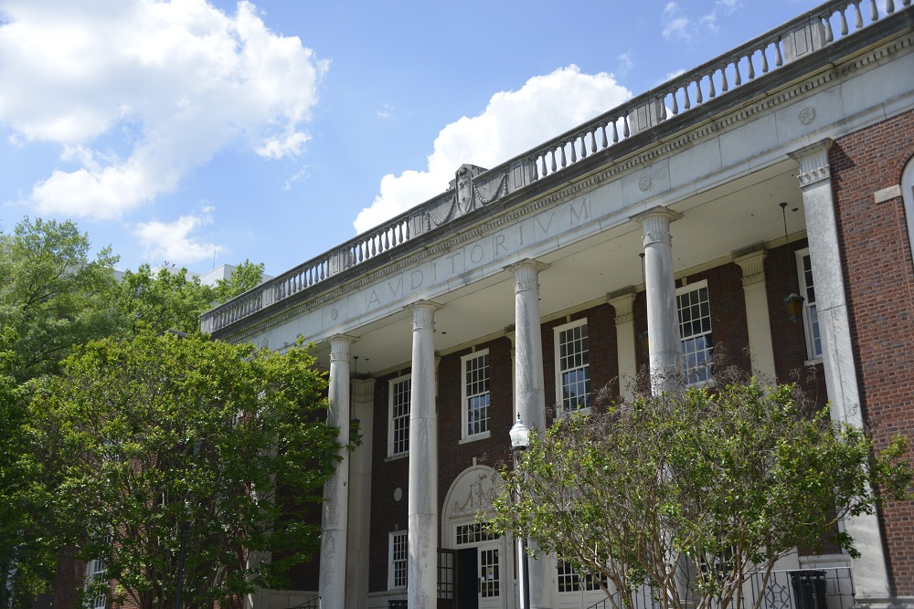 Lovett Auditorium, Exterior