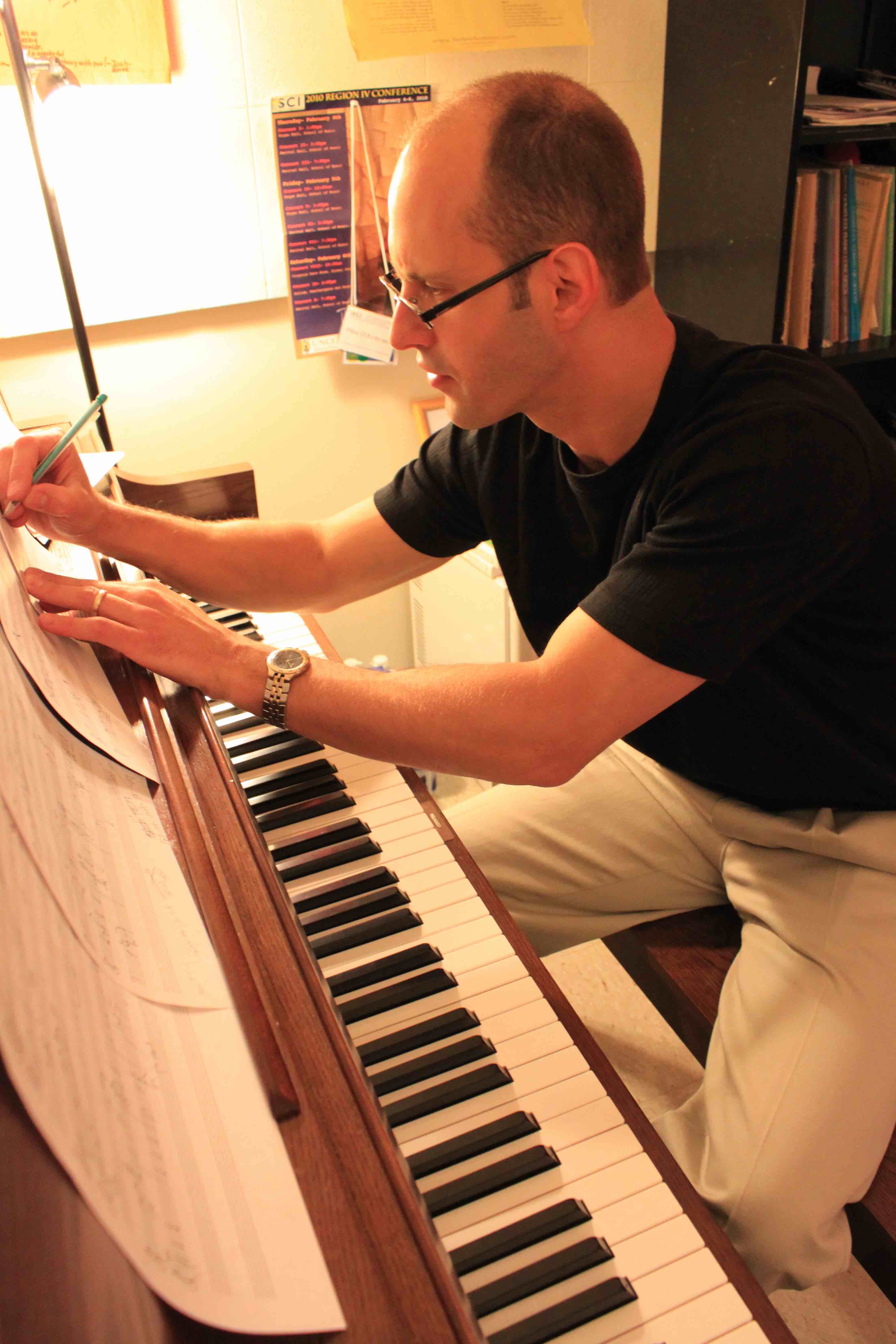 Mike D’Ambrosio, a composition professor in the department of music at Murray State.