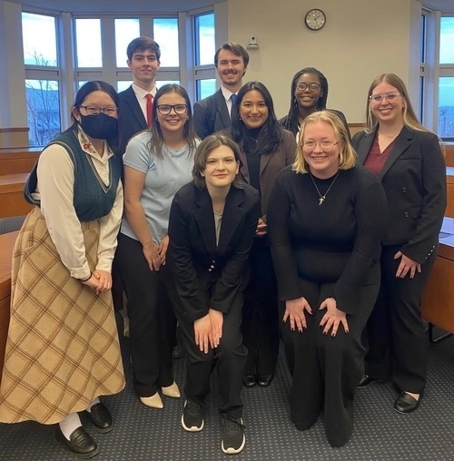 Murray State University's Mock Trial team