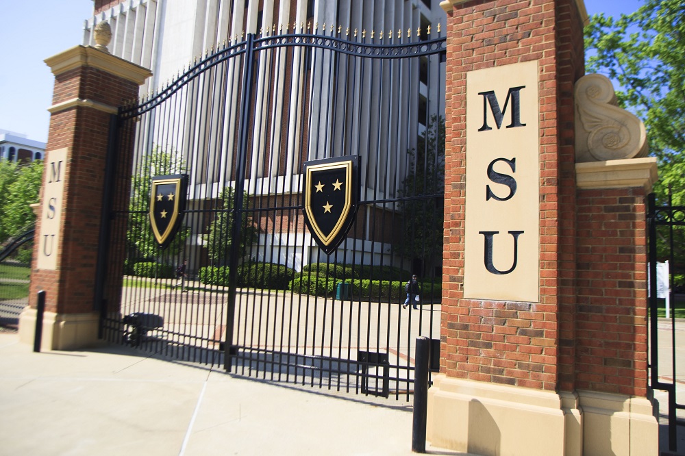 Murray State University entrance