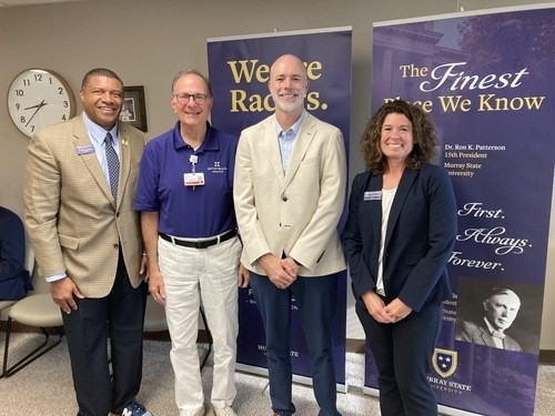 Dr. Ron K. Patterson, Dr. Michael Muscarella, Dr. Robbie Fitch, and Dr. Dina Byers