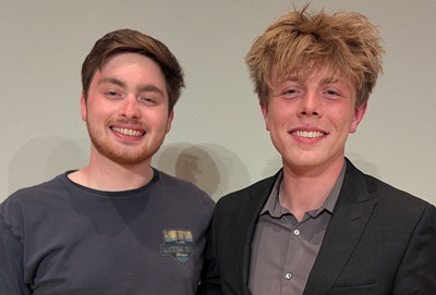 Brady Johnson and Tyson VandenBrook