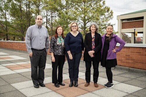 Drs. Michael Bordieri, Robin Zhang, Maeve McCarthy, Claire Fuller and Diane Nititham