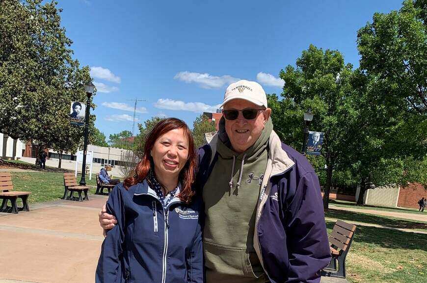 Dr. Robin Zhang and Neil Weber
