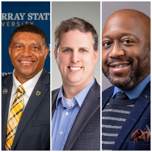 Dr. Ron Patterson, Frank Bennett, and Joshua Watkins