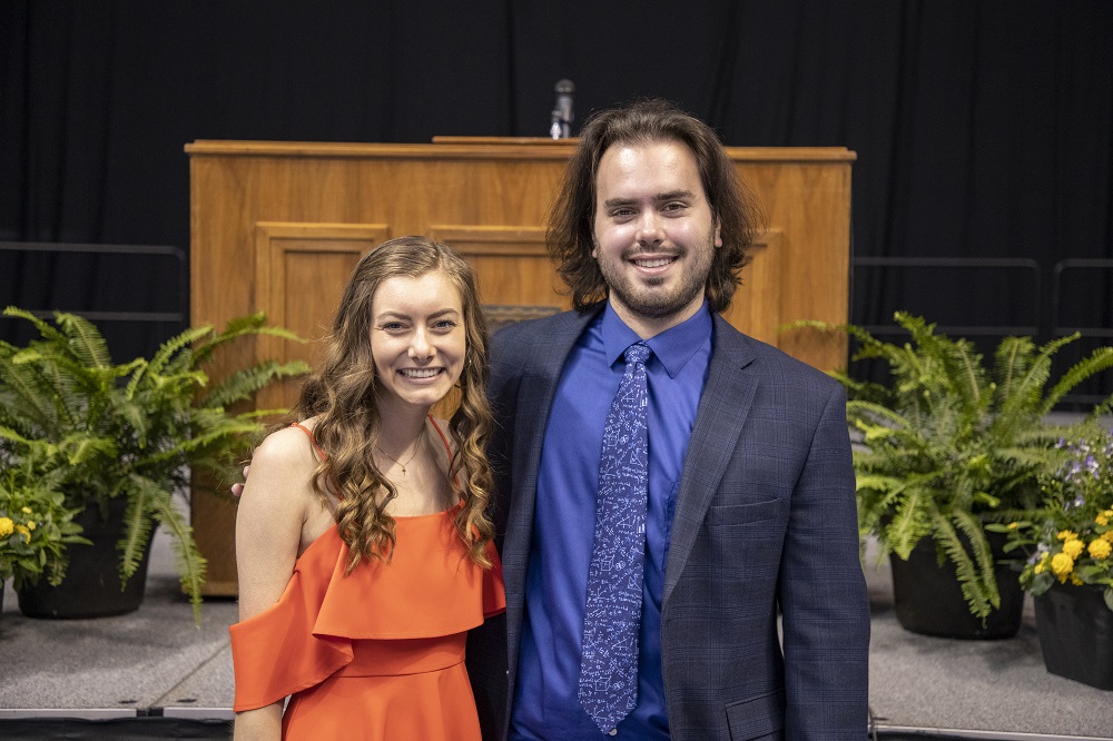 Alex Krazi and Nicholas Gaubatz, Spring '22 Outstanding Seniors