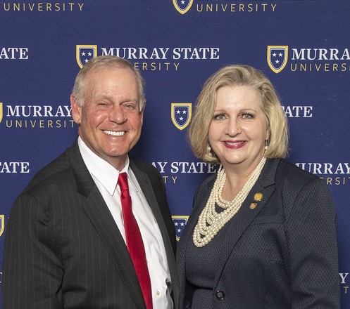 Trisha Clark Cunningham, ’86, and Terry L. Clark, ’81