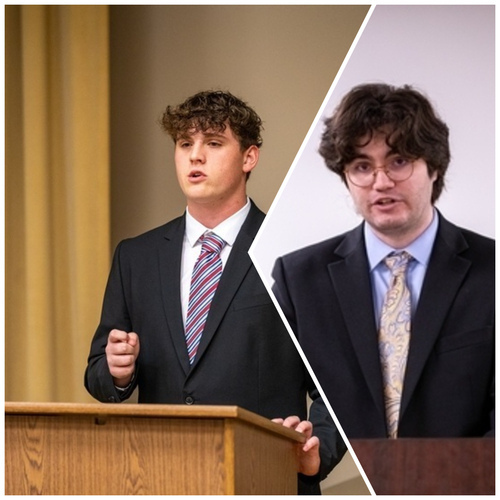 Cole Boyd and Caleb McCurren