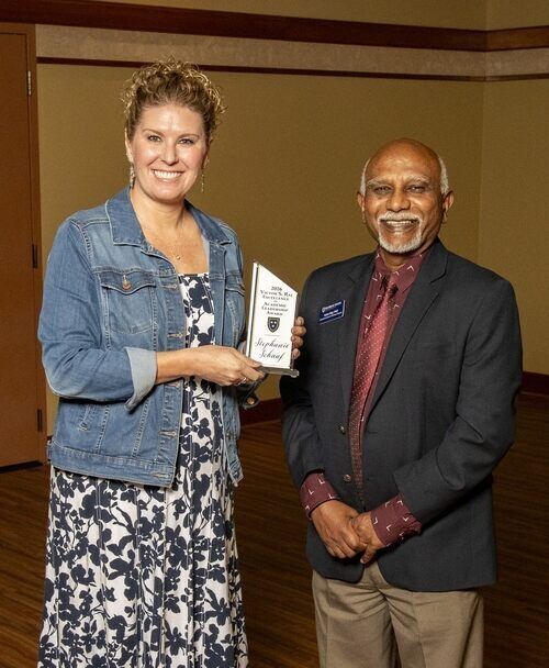 Dr. Stephanie Shaaf and Dr. Victor S. Raj