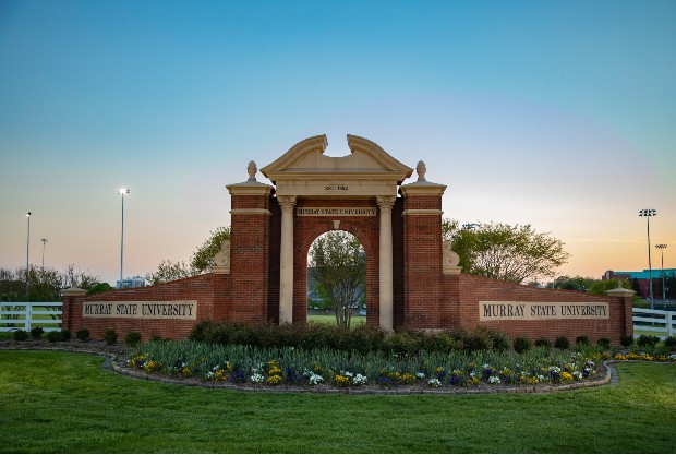 Murray State gate by Stewart Stadium